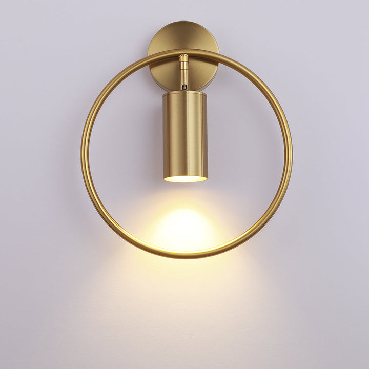 BowLift | OpulentGlow Wall Lamp - Golden Elegance for Your Interior