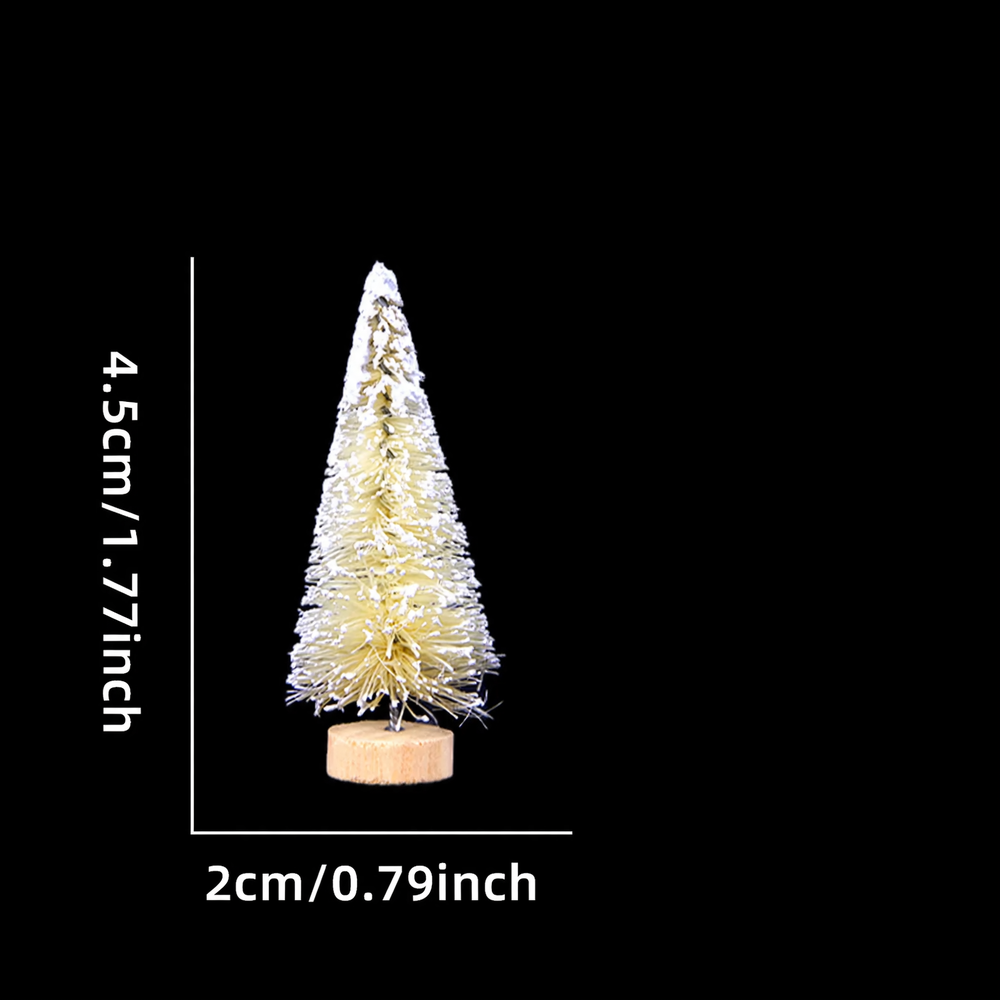 Mini Christmas tree made of sisal for table decoration