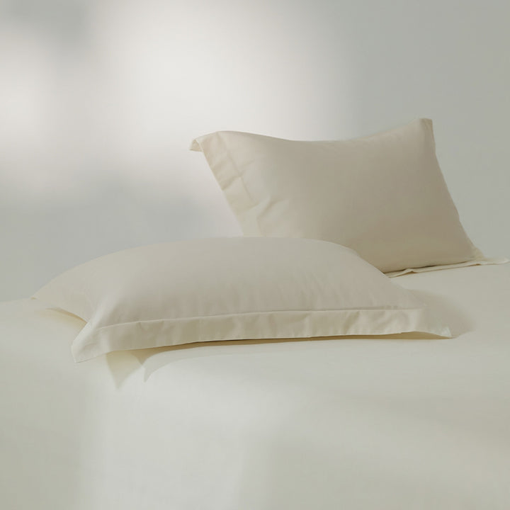 Cotton pillowcase, set of 2, 48×74 cm