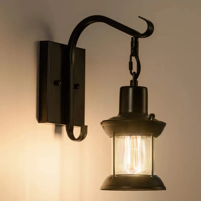 BowLift | Wall light vintage metal industrial sconce