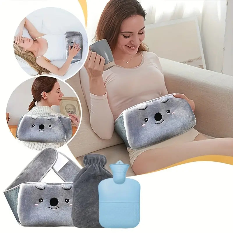 BowLift | Fluffy Hot Water Bottle Belt