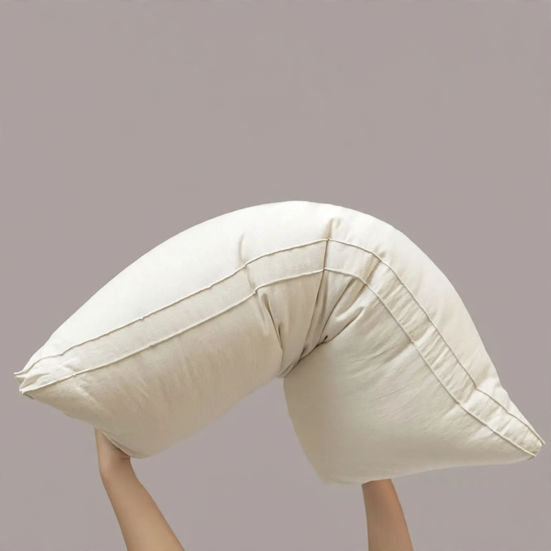 Cotton pillow, rectangular, 48 x 74 cm