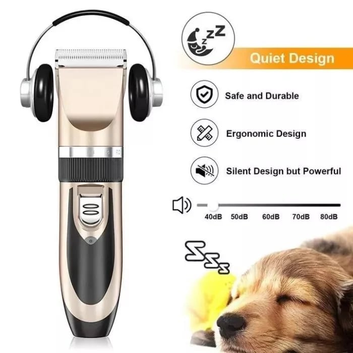 BowLift | Quiet design, professional pet hair clippers