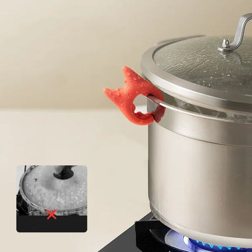 BowLift | Silicone spoon holder pot clip