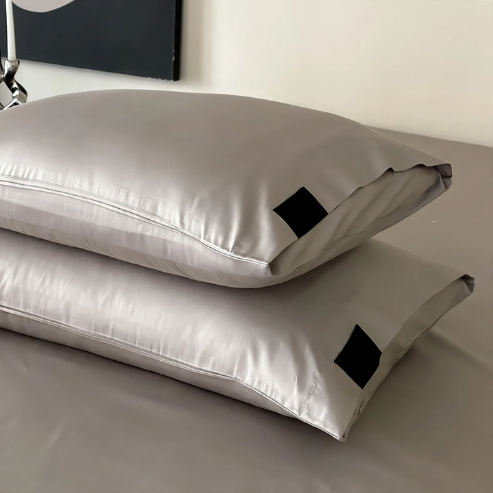 Pillowcase made of long-staple cotton, antibacterial