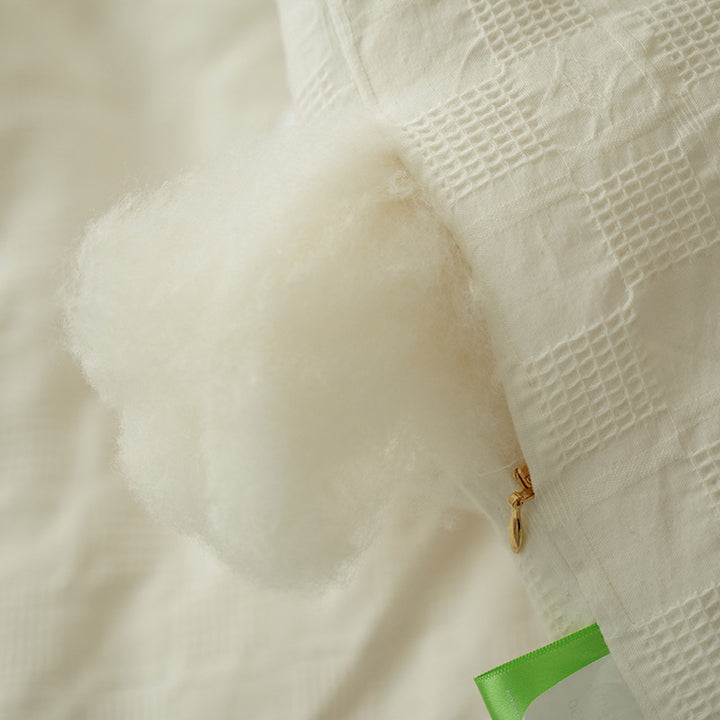 Natural cotton quilt, undyed, various weights