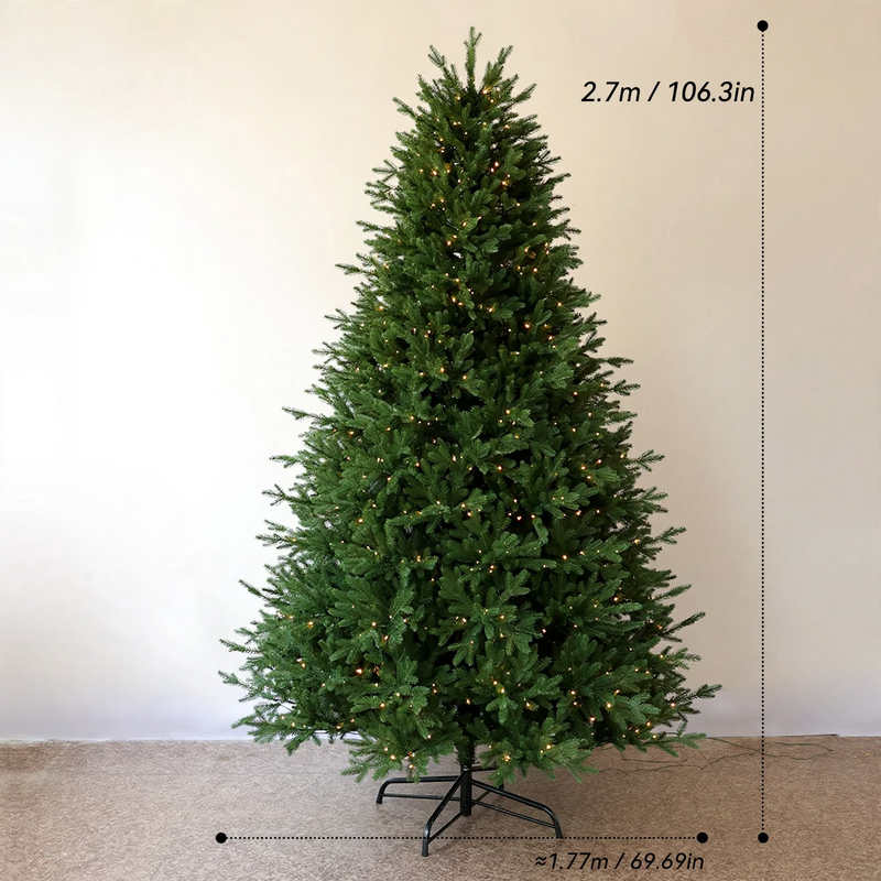 High-quality PE Christmas tree, various sizes