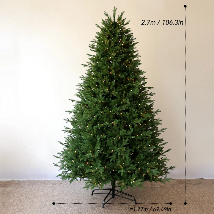 High-quality PE Christmas tree, various sizes