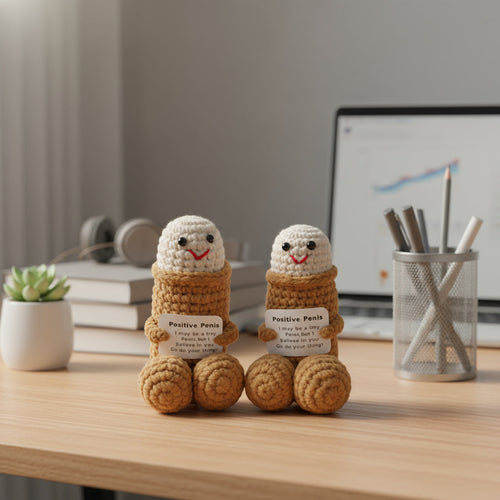 BowLift | Emotional Support Adult Humor Crochet Doll