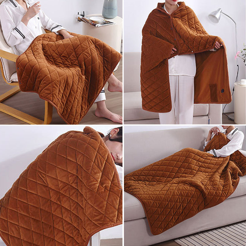 BowLift | CozyCharge – Portable USB Heating Blanket for Instant Warmth Anywhere