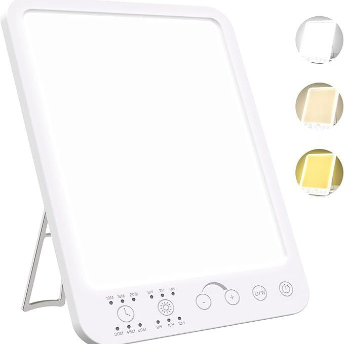 LED Light Therapy Lamp with Timer Function
