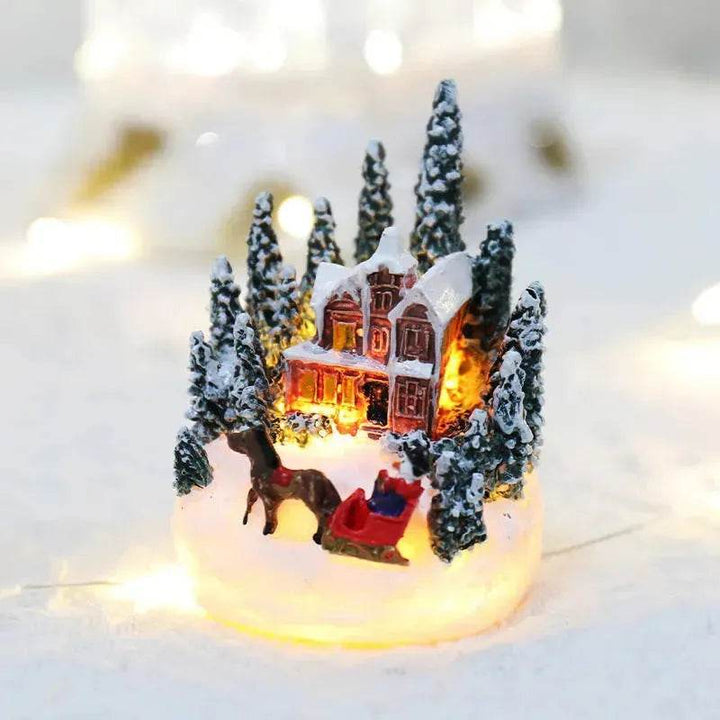 BowLift | Christmas Decorations Resin House Gifts