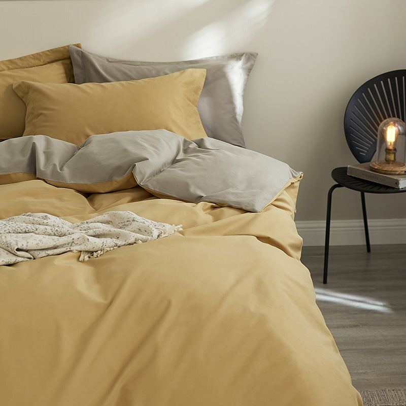 Cotton bedding set, 4-piece, winter edition
