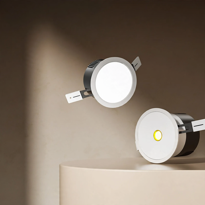 LED recessed light with motion sensor