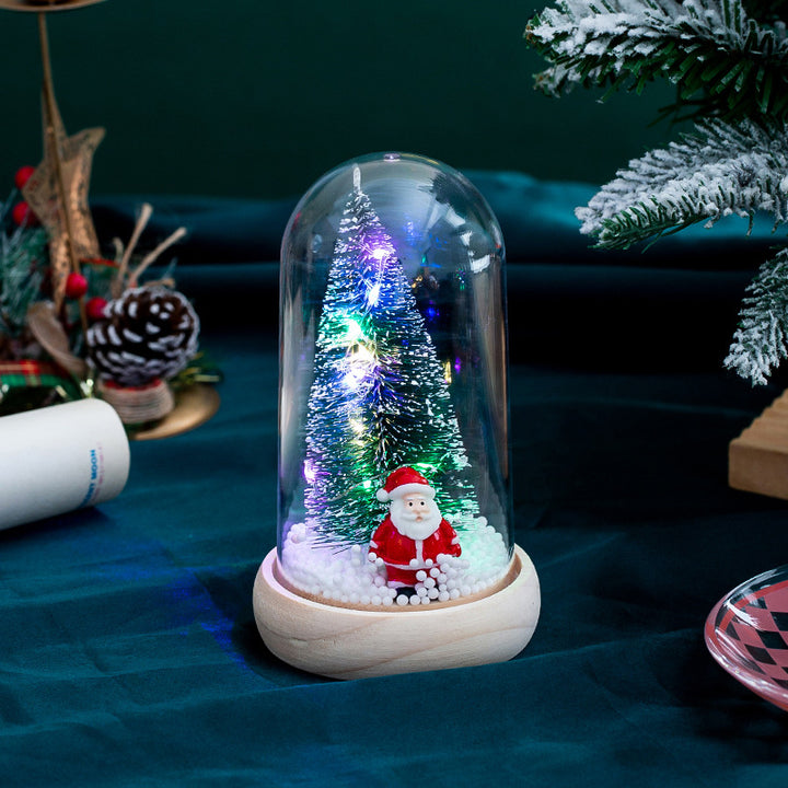 Mini Christmas tree with LED lighting