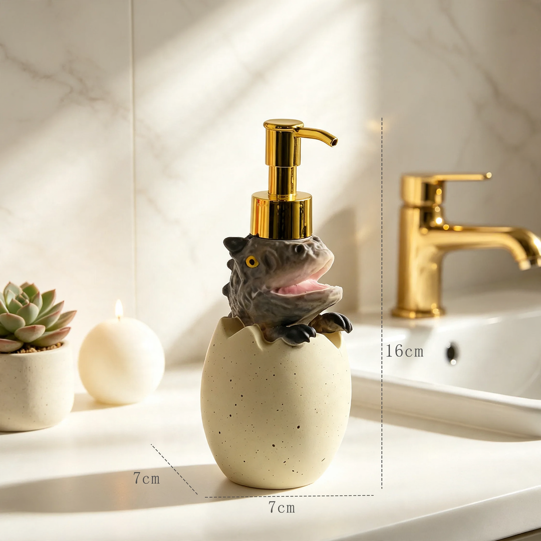 Soap Dispenser Dinosaur Egg, Pump Bottle