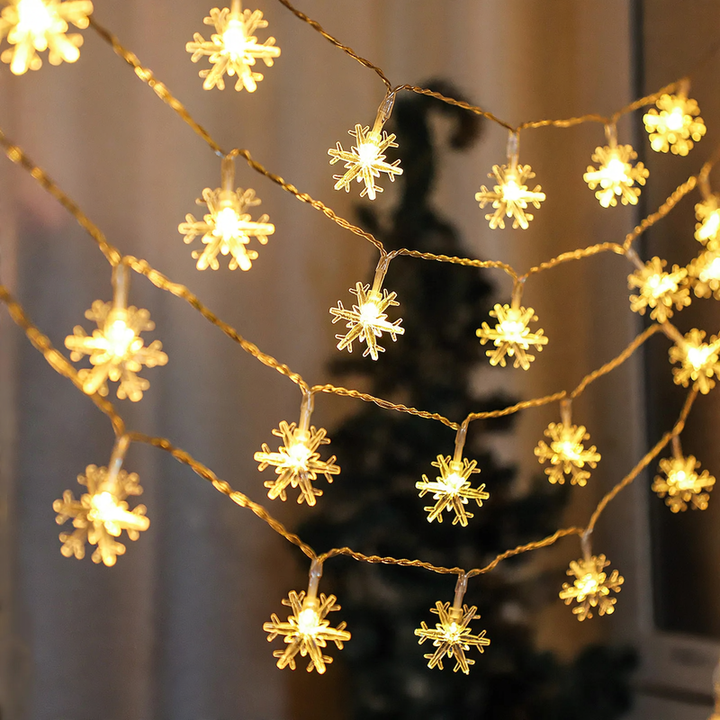 LED string lights for atmospheric decoration