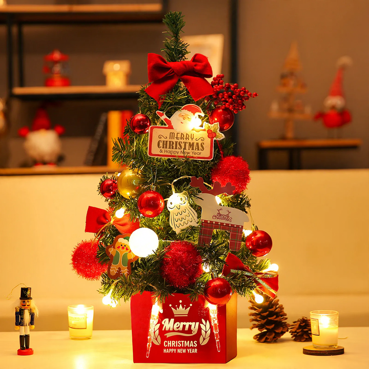 Mini Christmas Tree Set for the Table