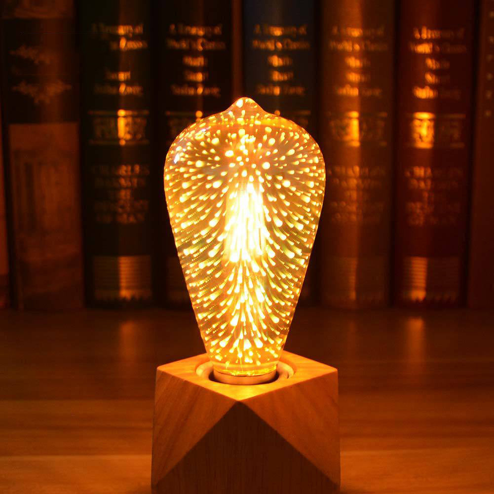 BowLift | 3D Fireworks LED Light Bulb