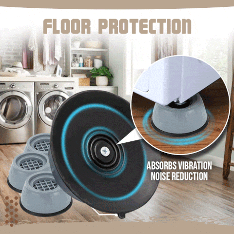 BowLift | Vibration-free washing machine feet - 4 pcs