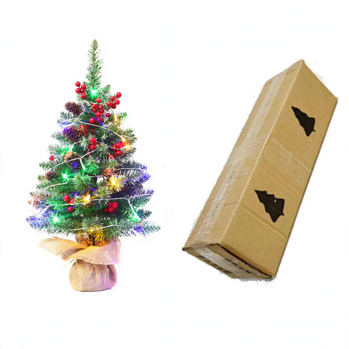 Mini Christmas tree with pine cones, 45/60 cm
