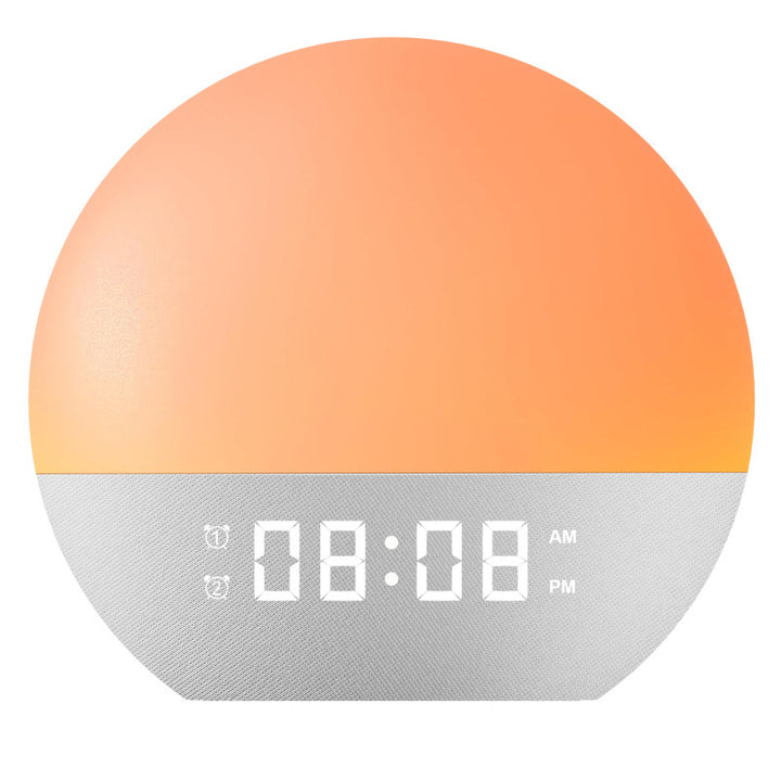 Wake light with sunrise simulation and FM radio