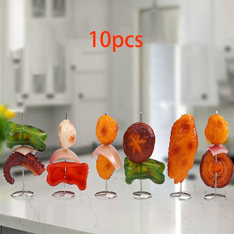 BowLift | GrillMeisterX Turbo Skewers — Perfect, juicy skewers without twisting stress for your ultimate barbecue party (10 pieces)
