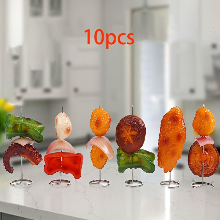 BowLift | GrillMeisterX Turbo Skewers — Perfect, juicy skewers without twisting stress for your ultimate barbecue party (10 pieces)