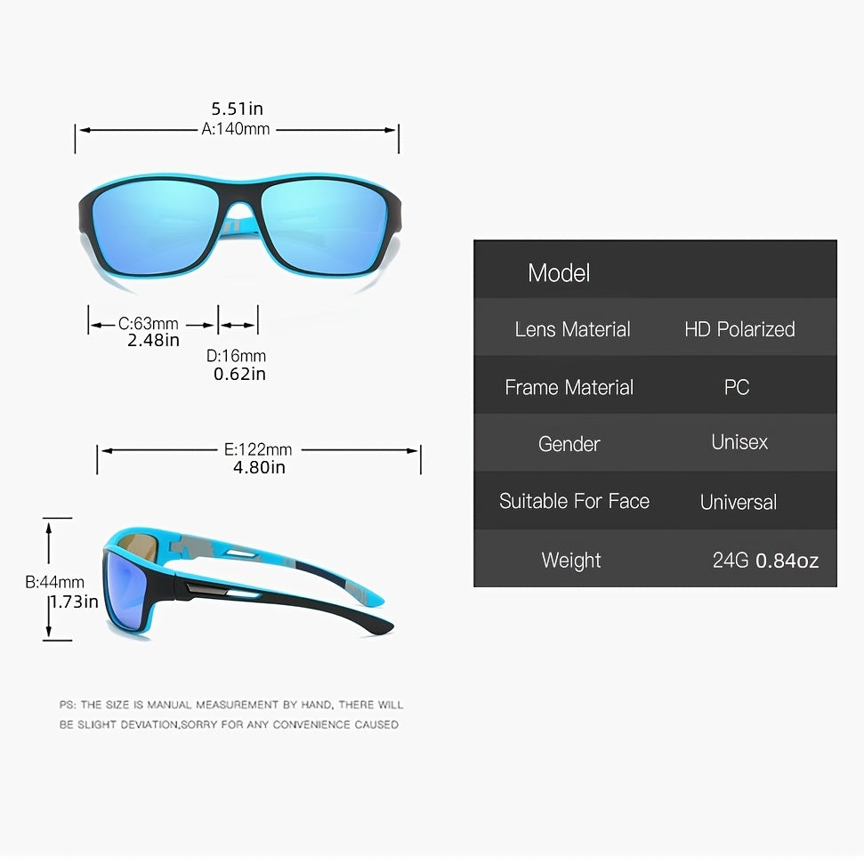 BowLift | Sports Sunglasses for Men – Polarized with UV400 Protection – VisionX Pro
