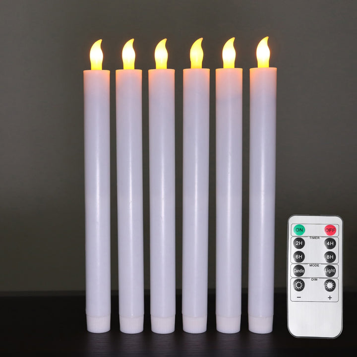 Electronic taper candle with remote control