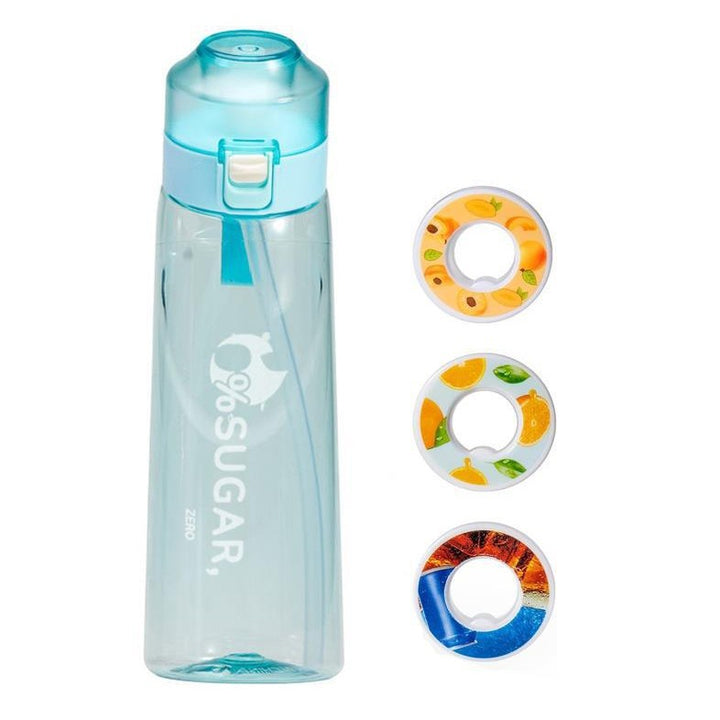 Tritan sports bottle with straw, 650 ml