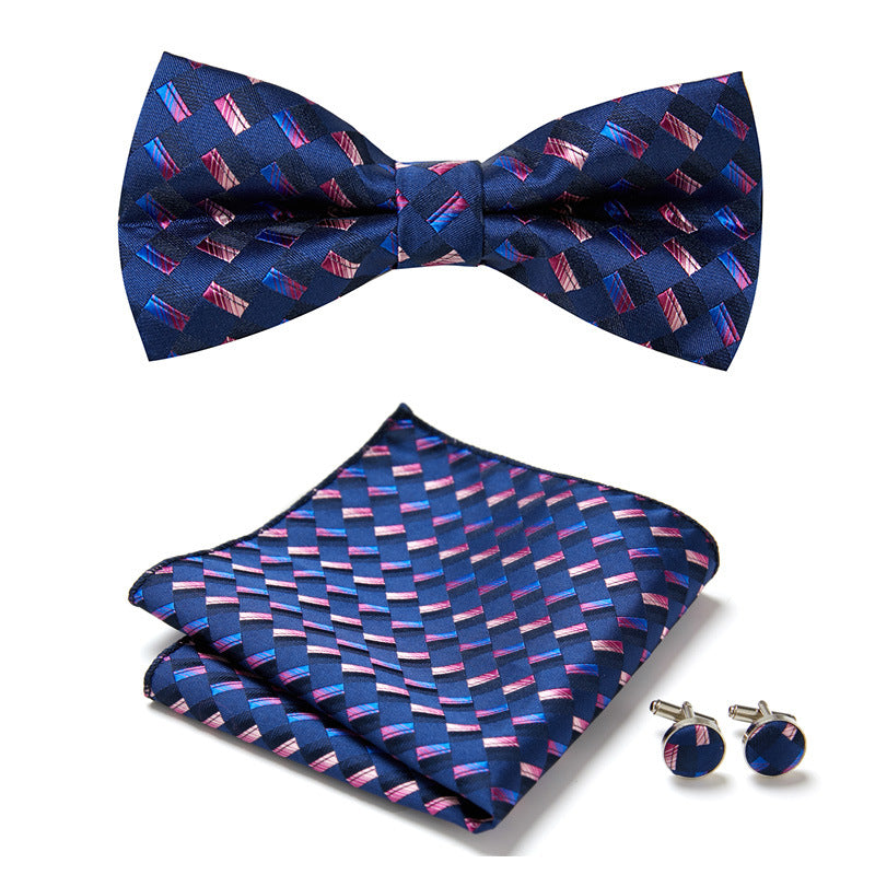 Three-piece set with stylish bow ties Bowlift