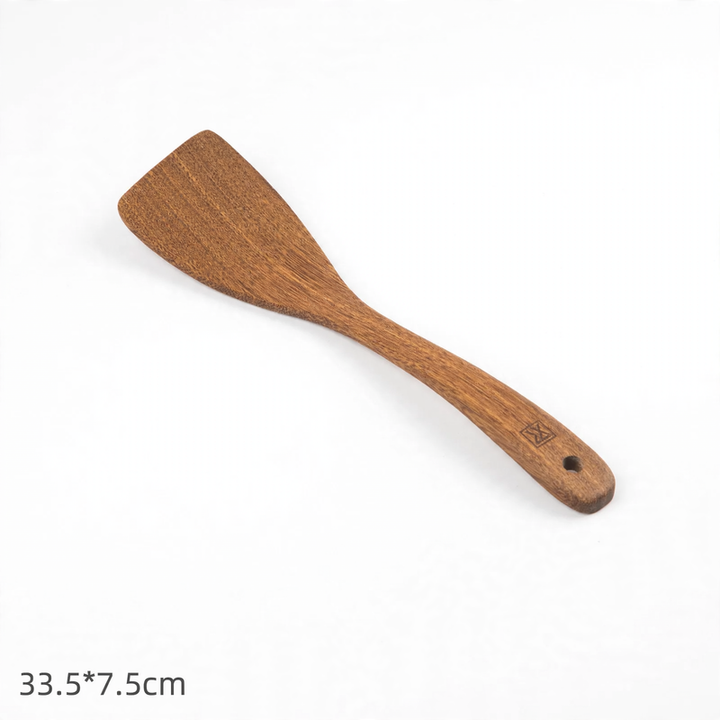 Wooden cooking utensils, various shapes