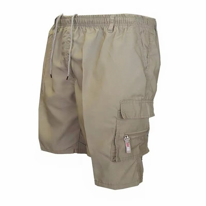 BowLift | Men’s Loose Fit Cargo Shorts with Multi Pockets - Casual Summer Outdoor Work Shorts in Plus Sizes