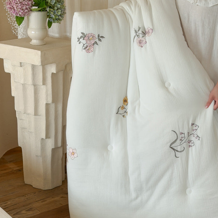 Cotton-silk duvet, 10% silk content, various sizes