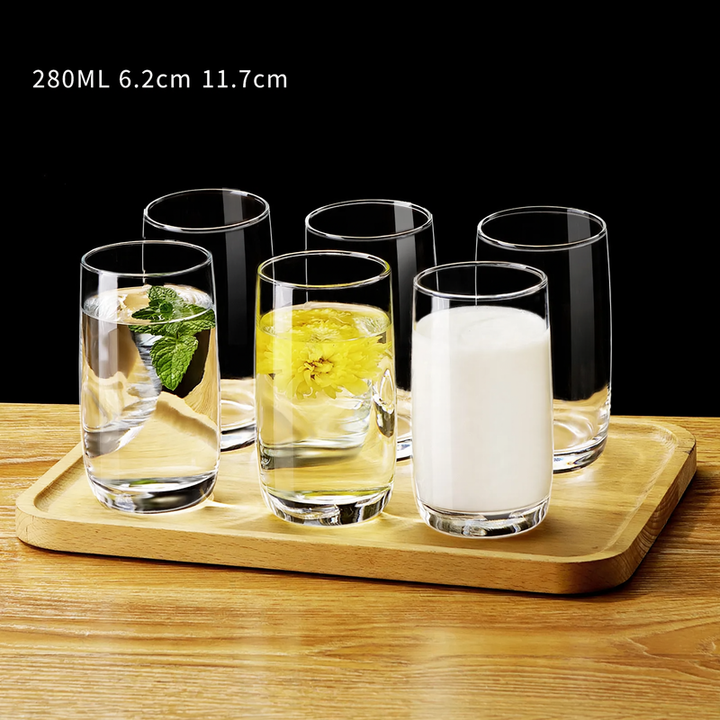 Glassatz, 6 pieces, various shapes and sizes