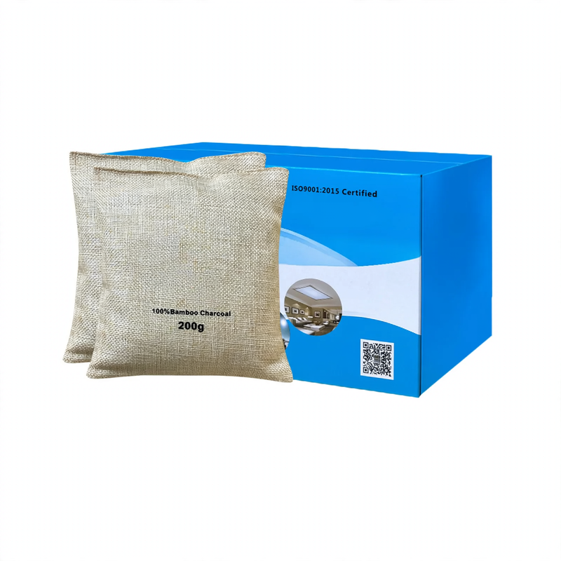 Bamboo charcoal bag for air purification for home and car
