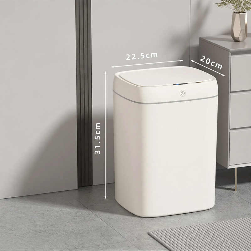 Intelligent Sensor Trash Can, 13–17 L, Plastic
