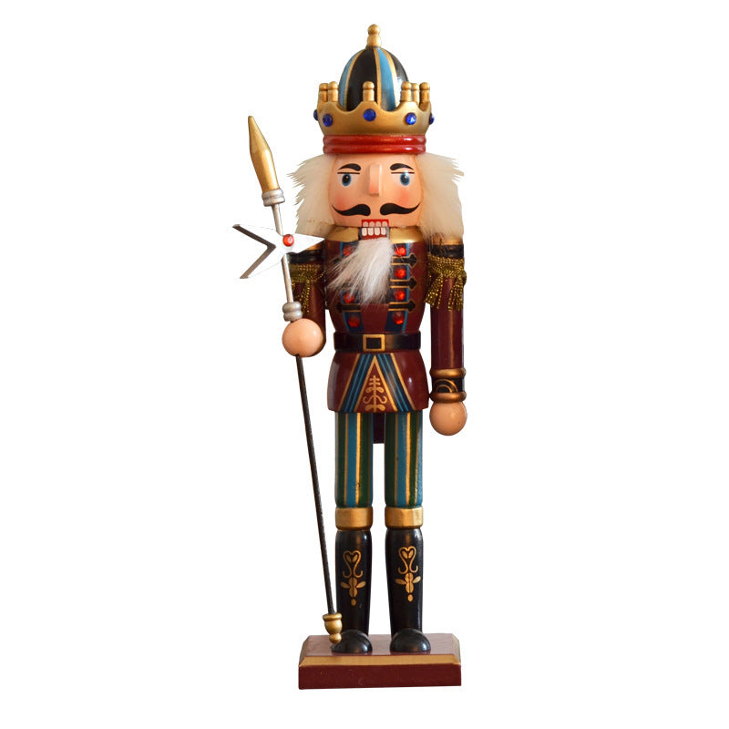Nutcracker Soldier made of solid wood, 30 cm
