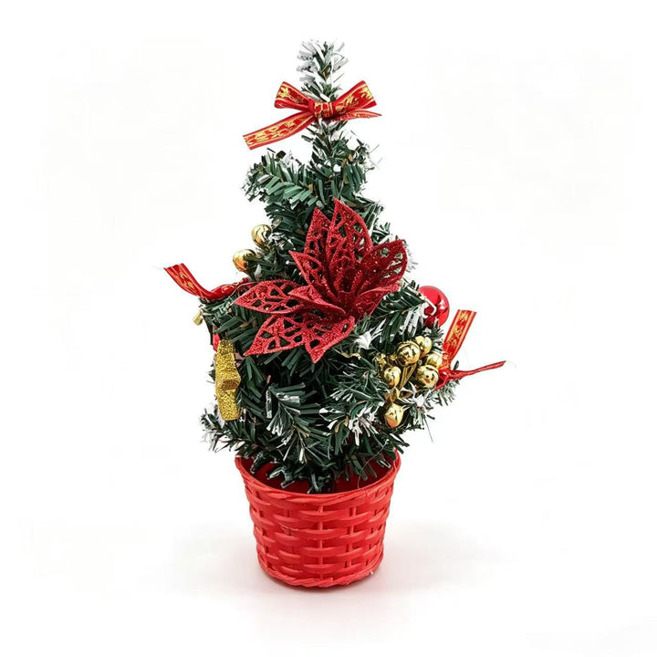 Mini Christmas tree with LED lighting, 20 cm