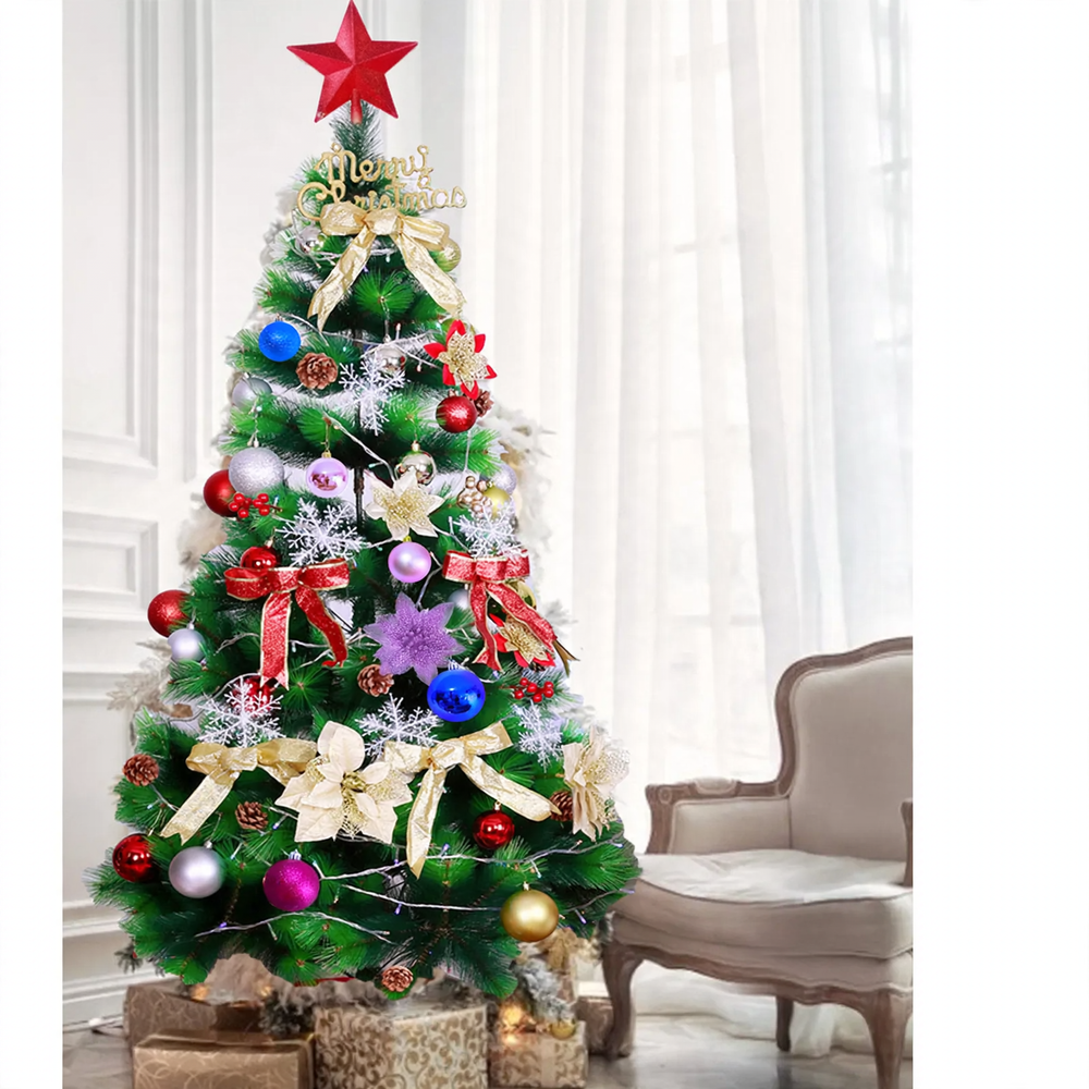 Decorative Christmas hangers with snowflakes and reindeer