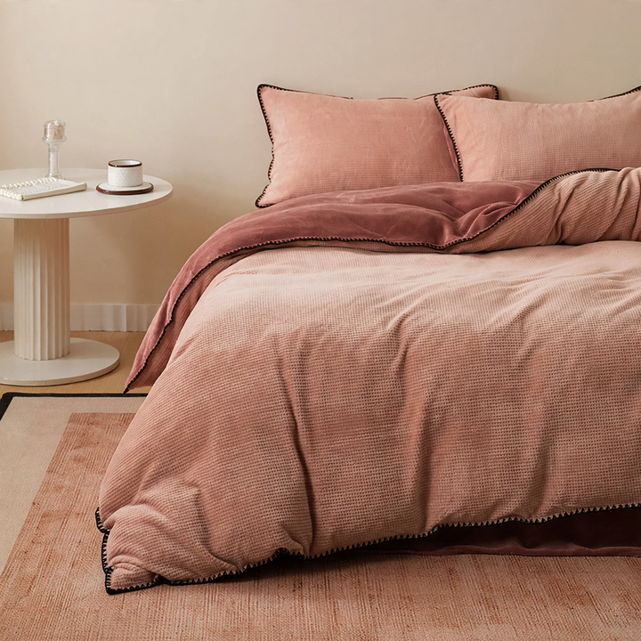 Milk fiber duvet cover, single, winter quality