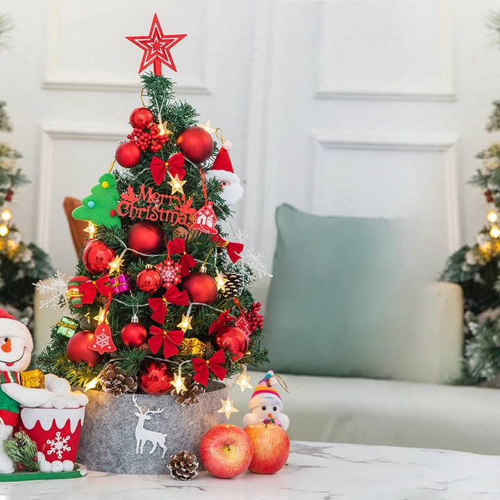 Mini Christmas Tree Set for the Table