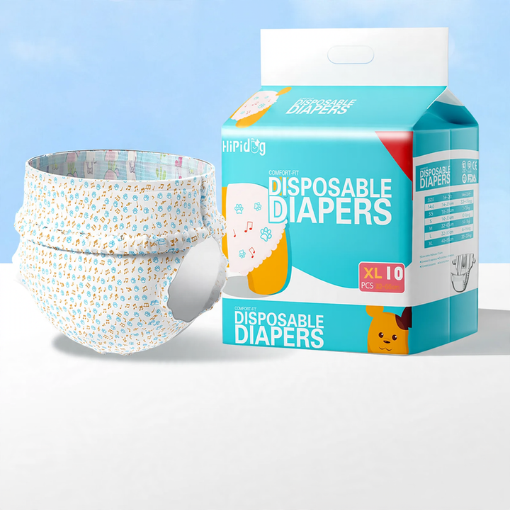 Disposable hygiene diapers for dogs