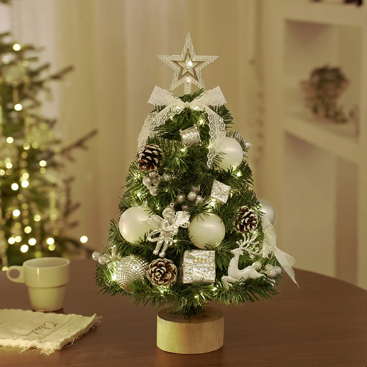Mini Christmas Tree Set for the Table, 60 cm