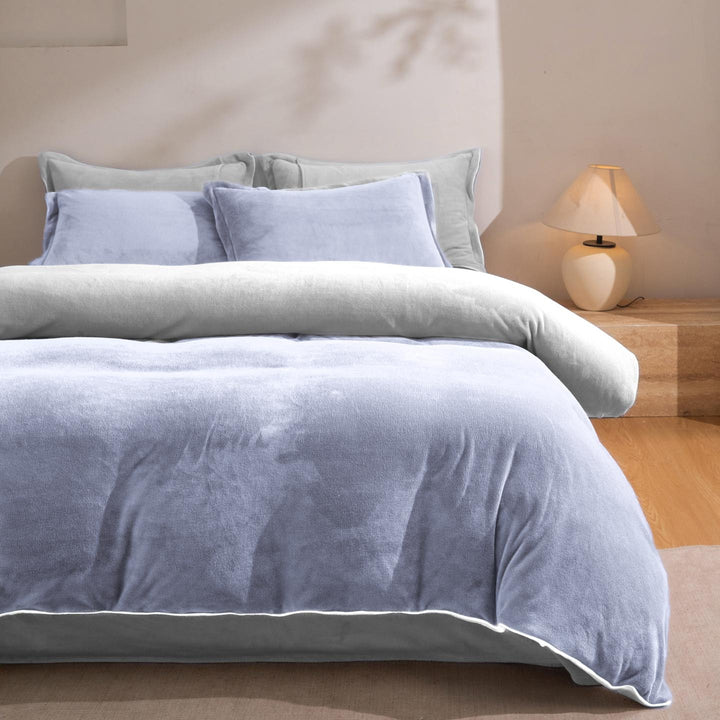 Milk fiber bedding set, 4-piece, winter, thickened