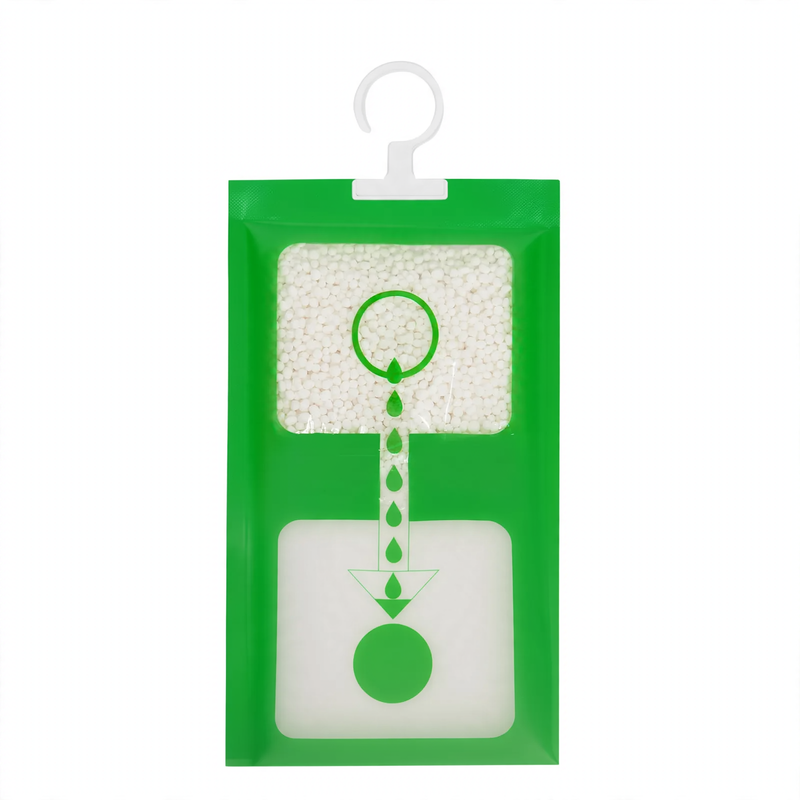 Moisture absorber bags for the household