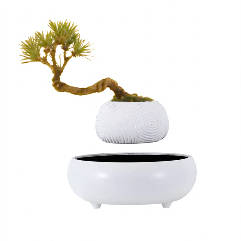 Magnetic floating light cloud shape