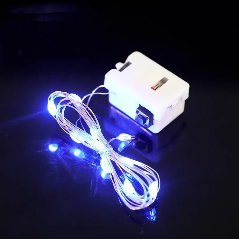 LED Copper Wire String Lights with Battery Box