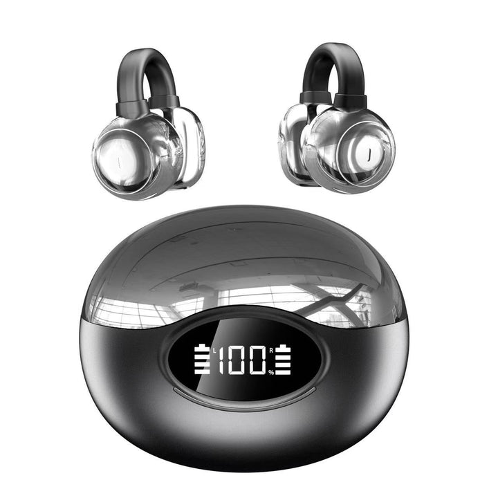 Ear clip Bluetooth headphones with AI translation